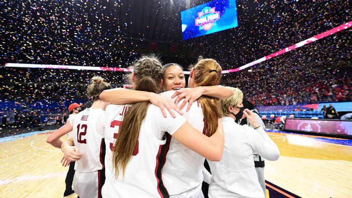 Stanford celebrates its national title